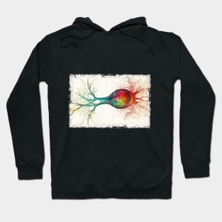 Abstract Human nerve cell Hoodie